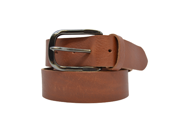 Leather belt for men Castra model cm 4