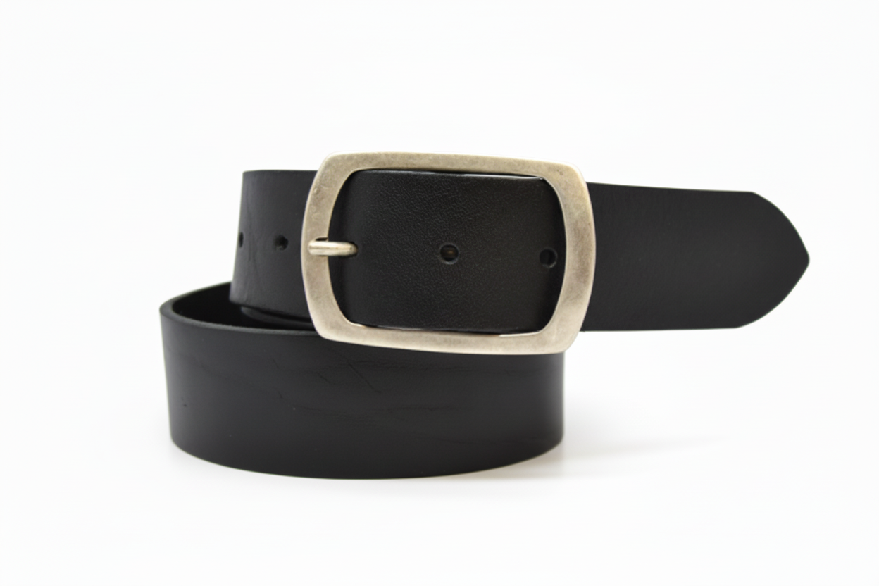 Cintura in Cuoio Uomo e Donna Modello Capraia cm 4 - La Bottega Della Cintura