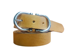 Cintura in Cuoio Modello Ferra cm 3