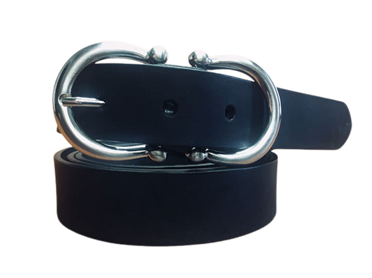 Woman Leather Belt Model Ferra 3 cm