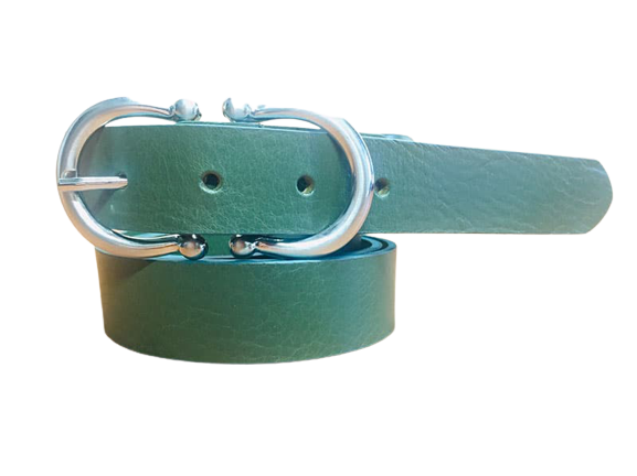 Woman Leather Belt Model Ferra 3 cm