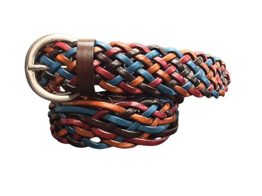 Cintura Intrecciata a Mano Uomo e Donna Modello Onda Marina cm 3.5