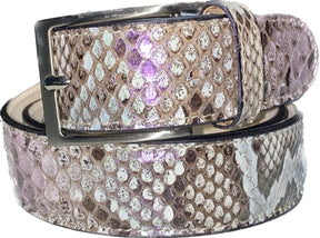 Belt in Python Man 4 cm